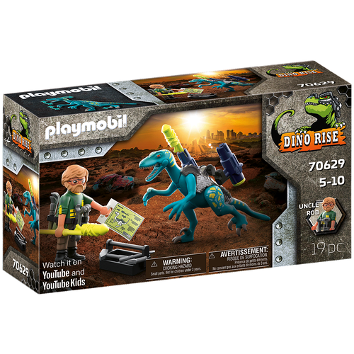 Конструктор Playmobil Dino Rise 70629 Дядя Роб. Подготовка к битве, 19