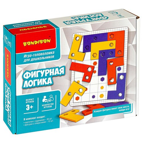 Настольная игра Bondibon Фигурная логика