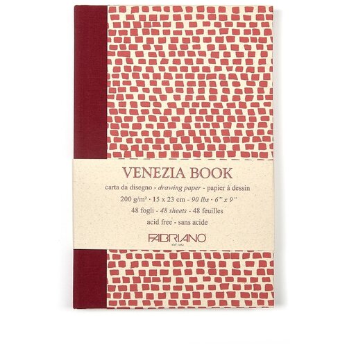 Блокнот для эскизов Fabriano Venezia Book 15x23 см 48 л 20