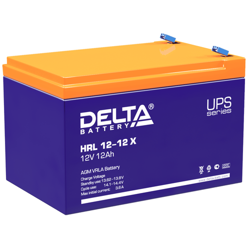 Аккумуляторная батарея для ИБП DELTA BATTERY HRL 12-12 X