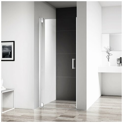 Душевая дверь в нишу BelBagno Marmi-B-1-100-C-Cr