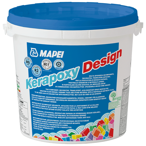 Эпоксидная затирка MAPEI KERAPOXY DESIGN № 736 Небесная гла