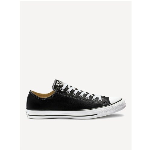 Кожаные кеды Converse Chuck Taylor All Star 132174 черные (3