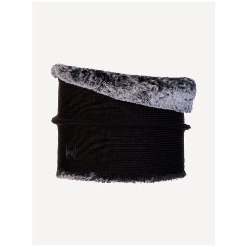 Модный шарф-труба Buff Neckwarmer Knitted Comfort Kesha Blac