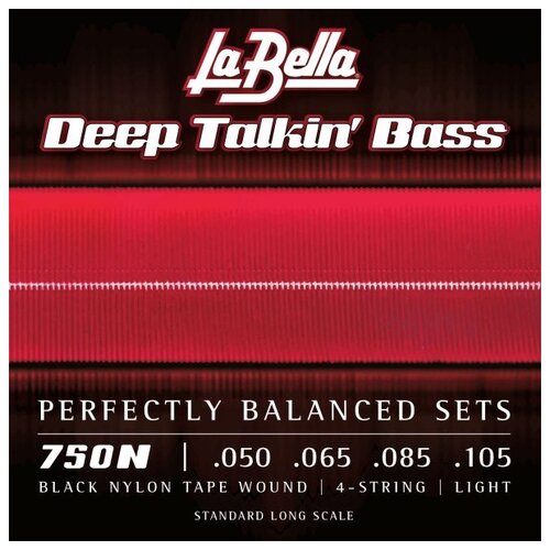 Струны для бас-гитары La Bella 750n Deep Talking Bass - (50-