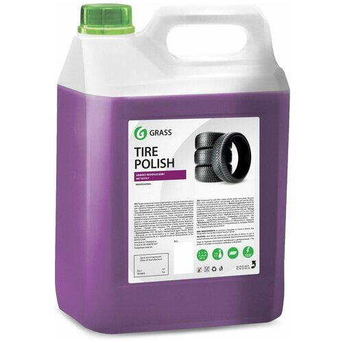 Очистители и полироли GraSS Полироль чернитель шин Tire Polish (канистра 5,5