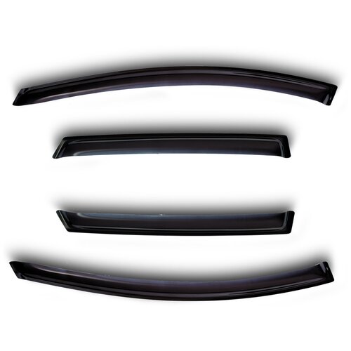 Дефлекторы окон Sim 4 шт. NISSAN X-TRAIL 2007-2014,