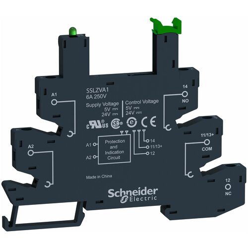 Розетка для реле, винтовые зажимы, = 5-24В Schneider Electri