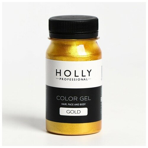 Декоративный гель для волос, лица и тела COLOR GEL Holly Pro