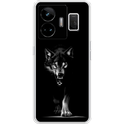 Силиконовый чехол Волк выходит из ночи на Realme GT3 / Реалми