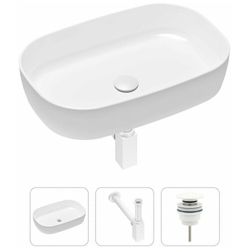 Комплект 3 в 1 Lavinia Boho Bathroom Sink 21520078: накладна