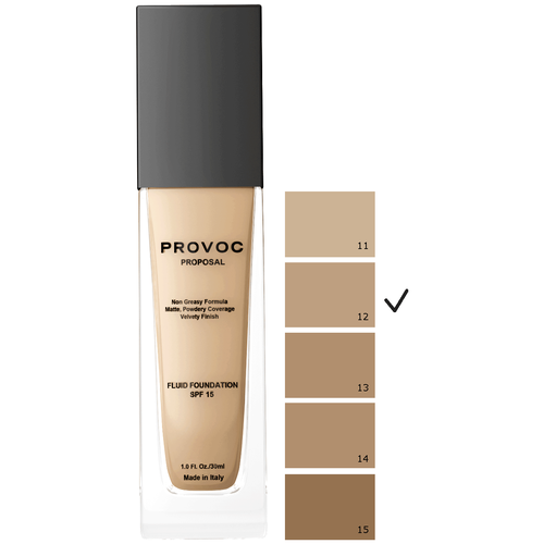 Provoc Тональный флюид Proposal Foundation, SPF 15, 30 мл, оттенок: