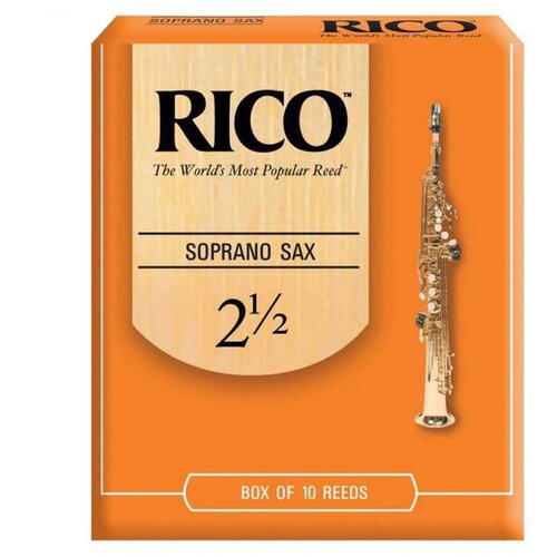 Аксессуары Трости для саксофона сопрано DAddario Woodwinds Rico RIA1025