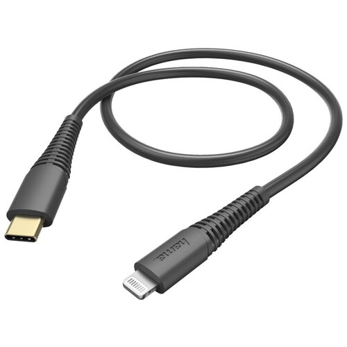 Кабель HAMA Lightning, USB Type-C (m), 1.5м, черный