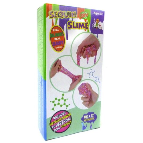 Лизун Sequin slime