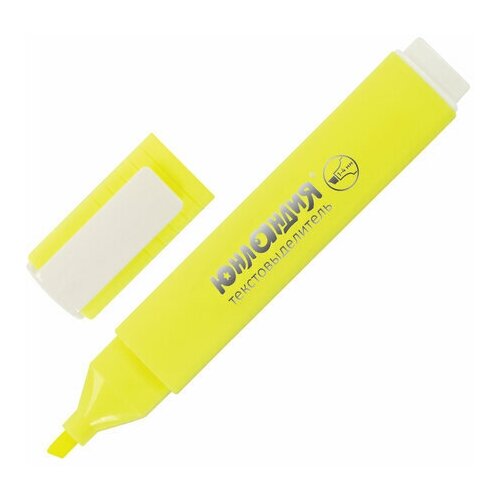 Текстовыделитель юнландия COLORSTAR, желтый, линия 1-4 мм,