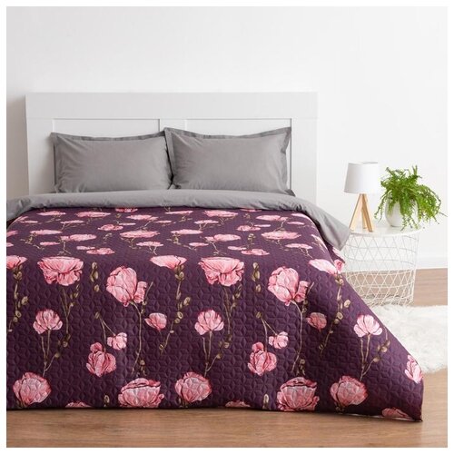 Экономь и Я Плед Экономь и Я Цветы 150*130 см, пл.160 г/м2