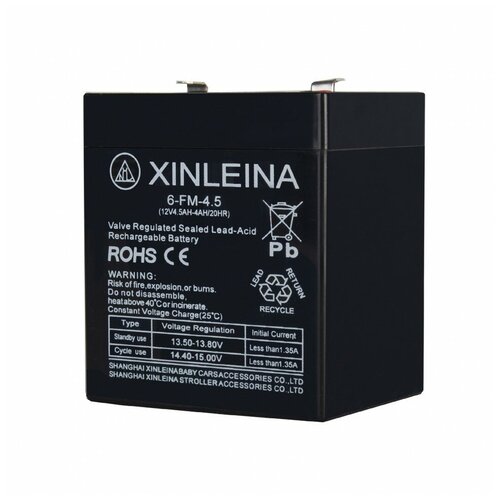 Xinleina Аккумулятор Xinleina 12V 4.5-4Ah/20Hr - 6-FM-4.5