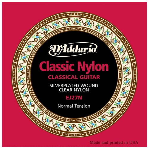 D'Addario EJ27N CLASSIC Струны для классической гитары Student