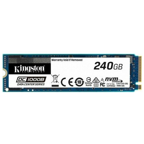 SSD M.2 Kingston 240Gb DC1000B Series (PCI-E 3.0 x4, up to 2