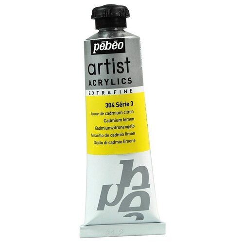 Краска акриловая Pebeo Artist Acrylics extra fine, №3, 37 мл