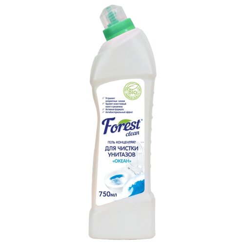 Forest Clean гель для чистки унитаза Океан, 0.75