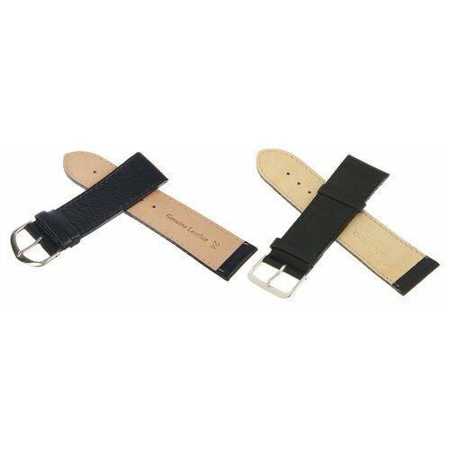 Straps Ремешок для часов, мужской, 24 мм, натуральная кожа, 