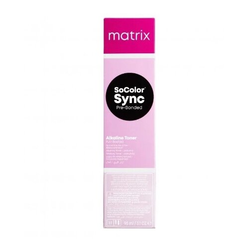 Matrix Color Sync краска для волос, 1A иссиня-черный пепельный, 90 мл