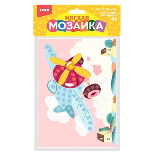 Аппликация Набор для творчества LORI Мягкая мозаика. Малый н