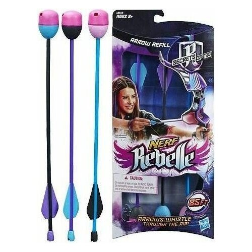 Игрушечное оружие и бластеры Hasbro Nerf - Rebelle Стрелы для лука Секретная