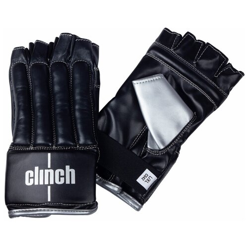   Яндекс Маркет Перчатки снарядные (Шингарты) Clinch Bag Gloves Cut Finger черно-серебристые