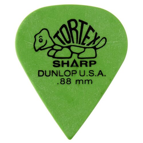 Медиаторы 12шт 0,88мм Dunlop Tortex Sharp 412P.88