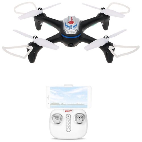  Радиоуправляемый квадрокоптер Syma X15W Black FPV Wifi Camera 2.4G -