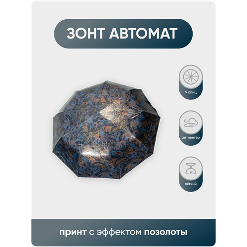 Зонт автомат женский фиолетовый