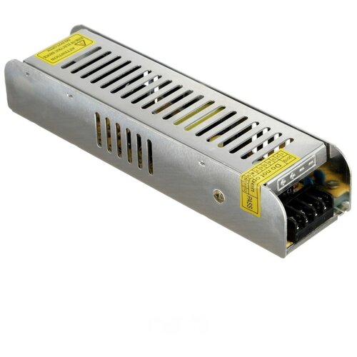 Ecola LED strip Power Supply 120W 220V-12V IP20 плоский и узкий блок питания