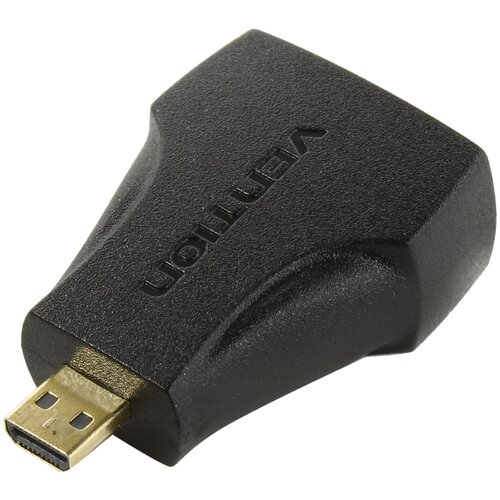 Переходник HDMI на micro HDMI Vention адаптер для фотоаппарата, телефона, телевизора арт.