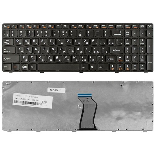 Клавиатура для ноутбука Lenovo IdeaPad G570, G575, G770, Z56