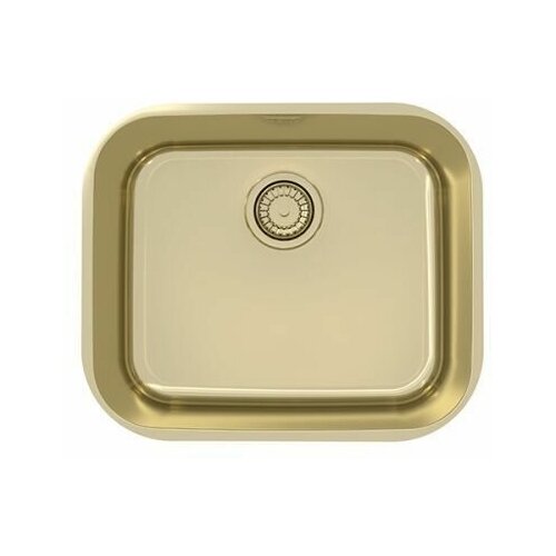 Мойка ALVEUS VARIANT 10 MONARCH GOLD 480X400X180 в комплекте с выпуском без