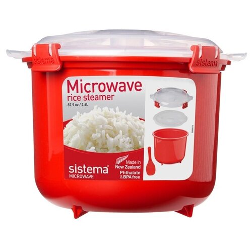 Пароварки Рисоварка Microwave, 2,6 л. Sistema