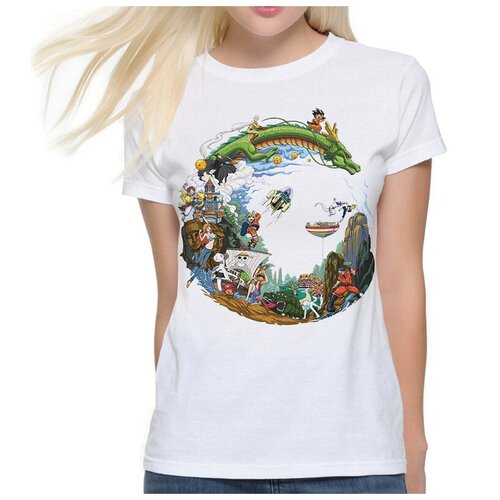 Футболка Dream Shirts комбо Аниме / Драконий жемчуг / Ванпан