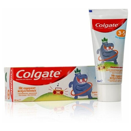   Яндекс Маркет Зубная паста Colgate Нежная мята детская 3-5 без фтора - Col