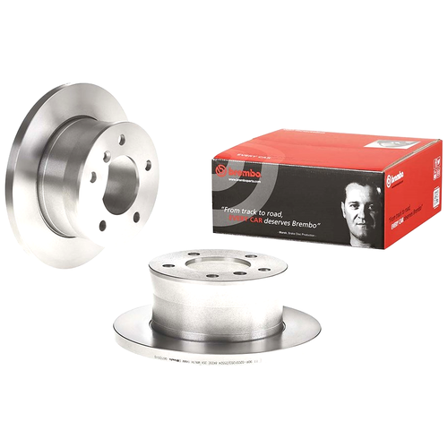 BREMBO 08.7725.10 (0155232031 / 01629200 / 05104562AA) диск тормозной задн