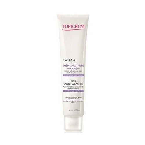 Topicrem Rich Soothing Cream Насыщенный успокаивающий крем, 40