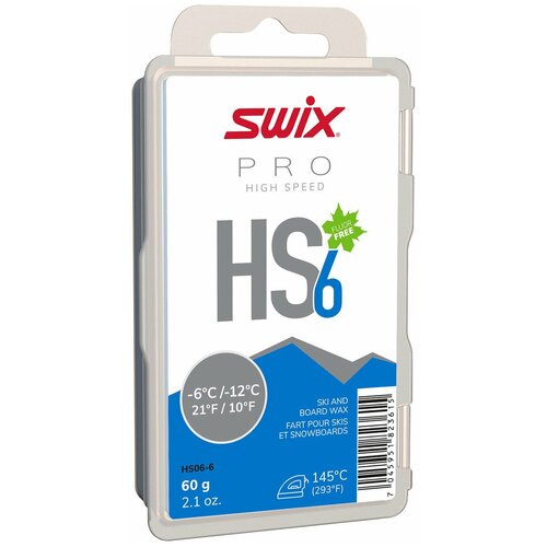 Парафин Swix Blue, -6c/-12c, 60g HS06-6 .