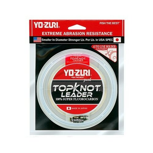 Флюорокарбон Yo-Zuri TOPKNOT LEADER FLUOROCARBON 100% 30YDS 