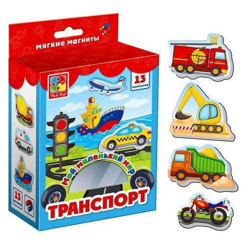 Vladi Toys Магнитная игра «Транспорт»