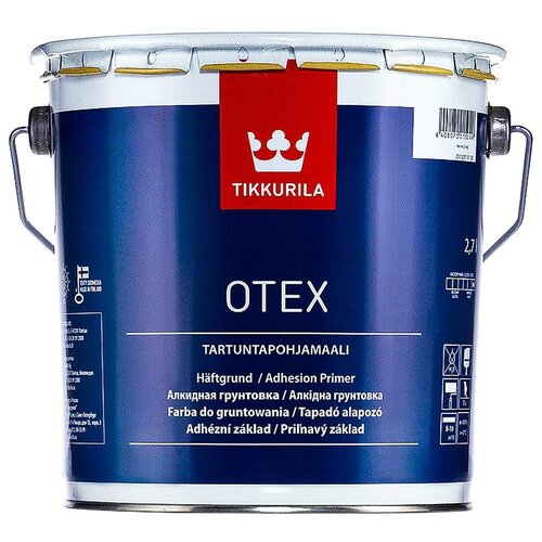 Tikkurila Otex грунт адгезионный для сложных оснований (белы