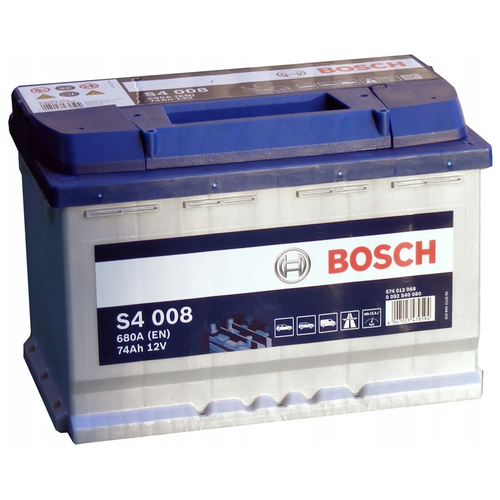 Автомобильный аккумулятор Bosch S4 008 (0 092 S40 080)