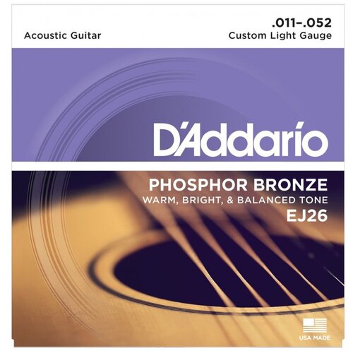 Струны для гитары D'Addario EJ26