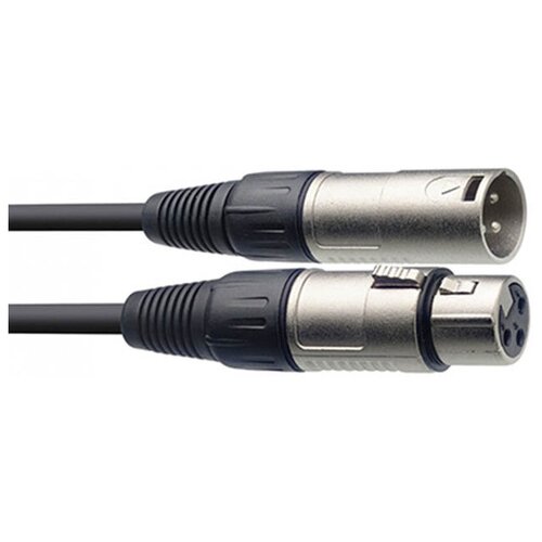 Кабель микрофонный NordFolk XLR/F - XLR/M 2m NMC9/2M